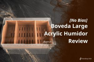 Boveda Large Acrylic Humidor Review Featured Image