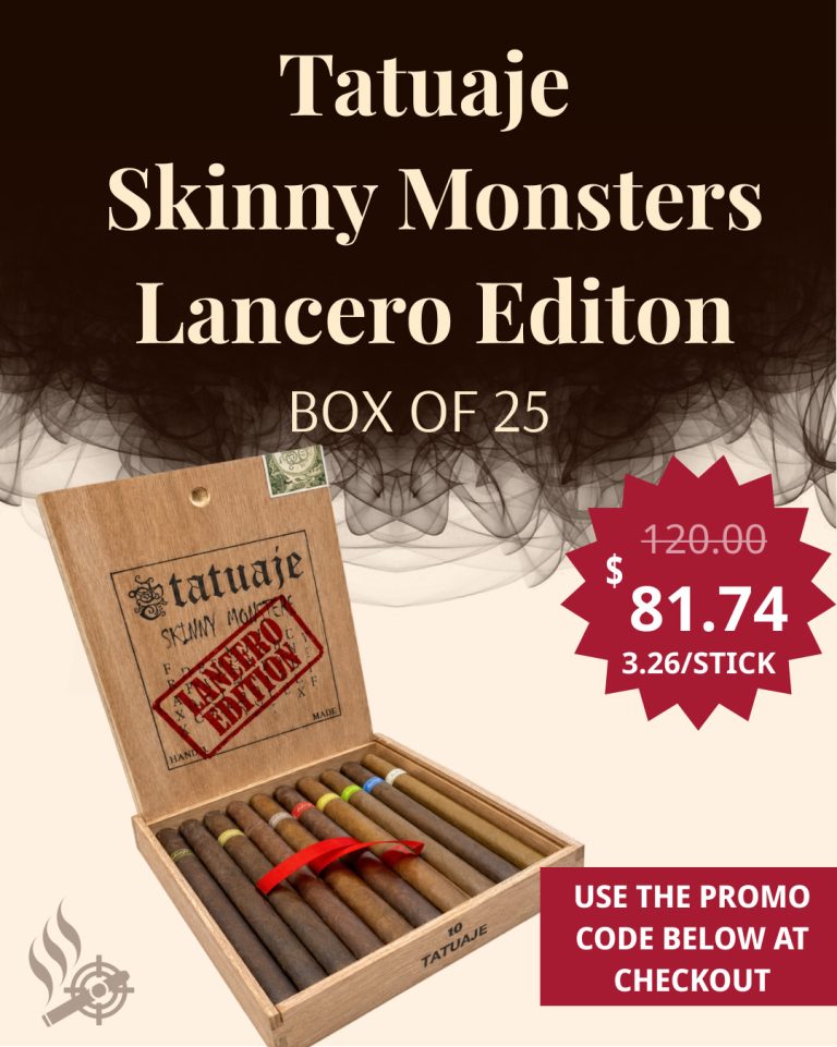 Tatuaje Skinny Monsters Lancero Editon