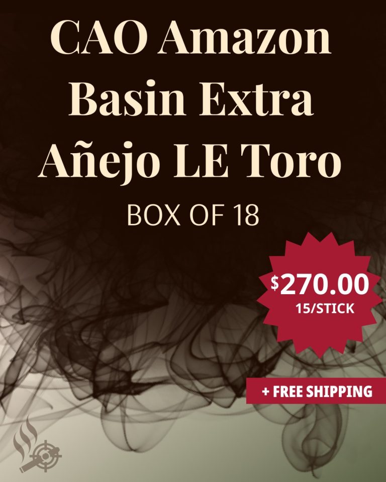 CAO Amazon Basin Extra Añejo LE Toro corona
