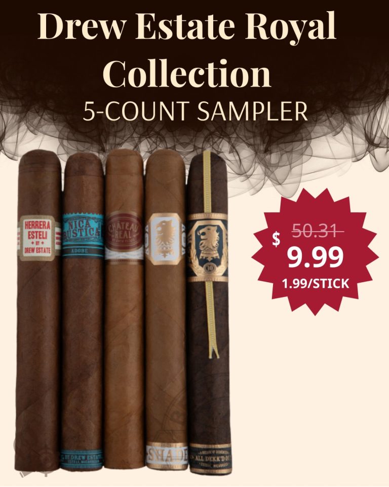 Drew Estate Royal Collection 5-count sampler