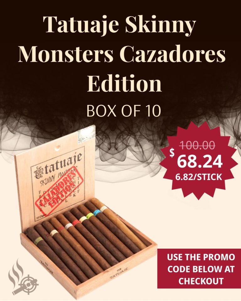 Tatuaje Skinny Monsters Cazadores Edition